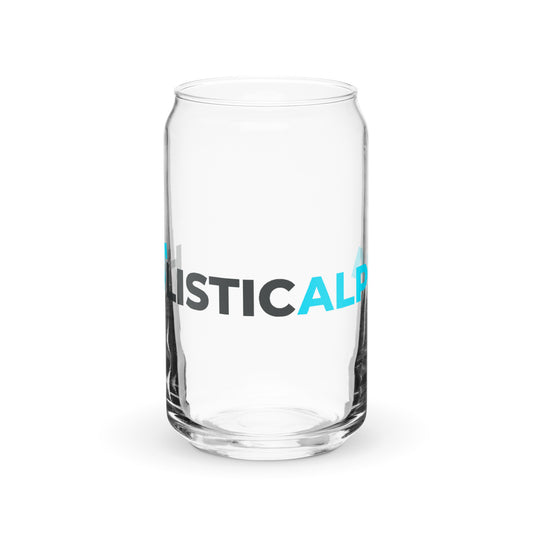 Holistic Alpha Can-shaped Glass