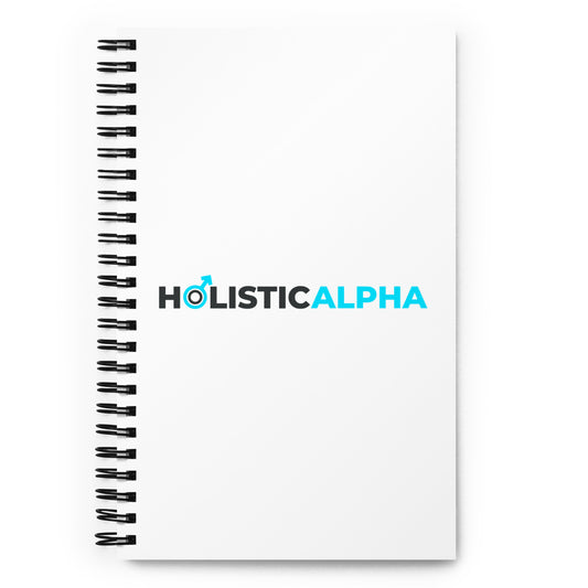 Holistic Alpha Spiral notebook